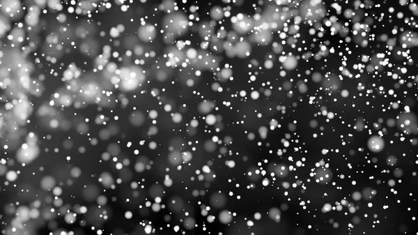 Beautiful monochrome bokeh blurred background defocused lights — Stock Photo, Image