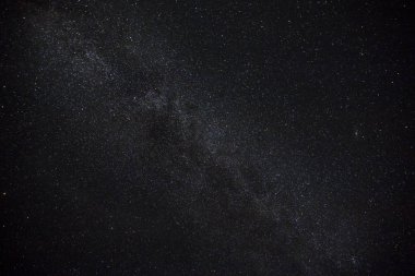 Güzel gece yıldızlı gökyüzü sahne