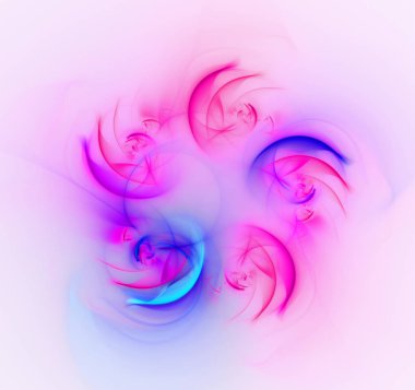 Yaratıcı tasarım için soyut fraktal çizim