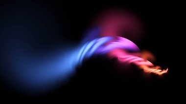 renkli soyut fraktal illüstrasyon