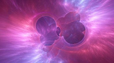 Yaratıcı tasarım için soyut fraktal çizim