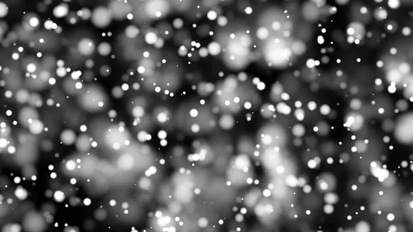 Beautiful monochrome bokeh blurred background defocused lights — Stock Photo, Image