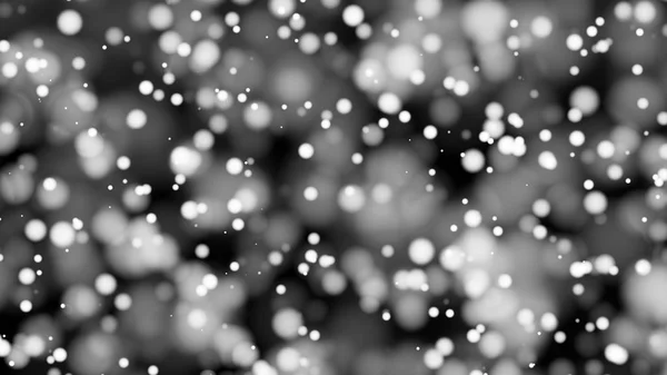 Beautiful monochrome bokeh blurred background defocused lights — Stock Photo, Image