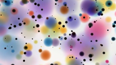 Güzel renkli bokeh arka plan defocused noktalar bulanık