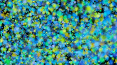 Güzel bulanık arka plan ile ufuk ışık