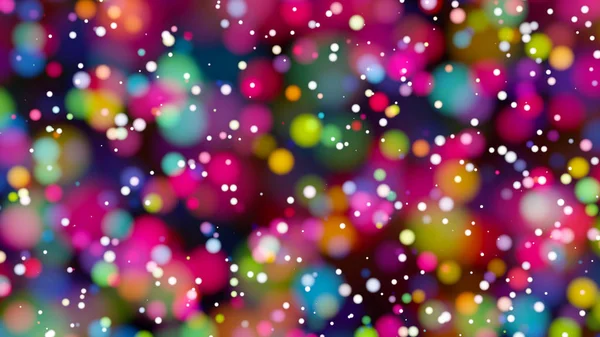 Hermoso bokeh colorido fondo borroso luces desenfocadas — Foto de Stock