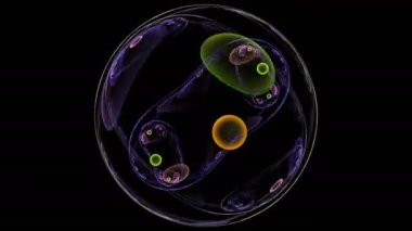 Yaratıcı tasarım için soyut fraktal görüntüleri