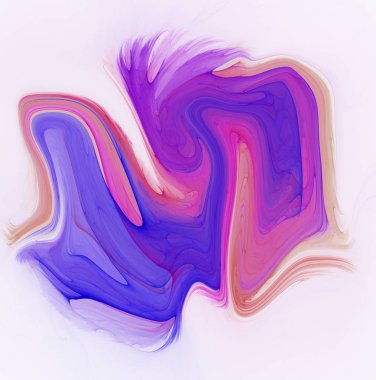 Renkli psychedelic sıvılaştırılmış arka plan