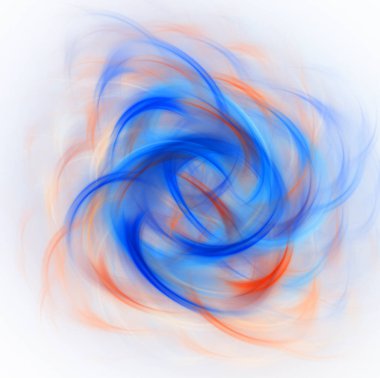 Yaratıcı tasarım için soyut fraktal çizim