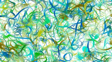 Güzel bulanık arka plan ile ufuk ışık