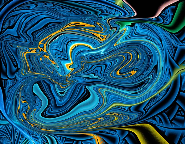 다채로운 환각 액 화 배경 — 스톡 사진