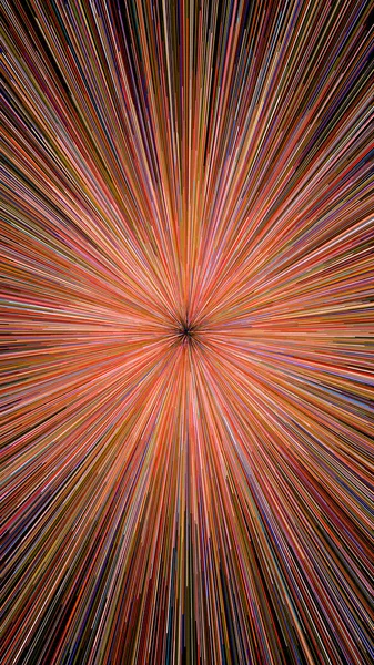 Abstract explosion burst of fireworks light — Stock Photo, Image