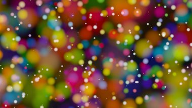 Güzel renkli bokeh arka plan defocused ışıklar bulanık