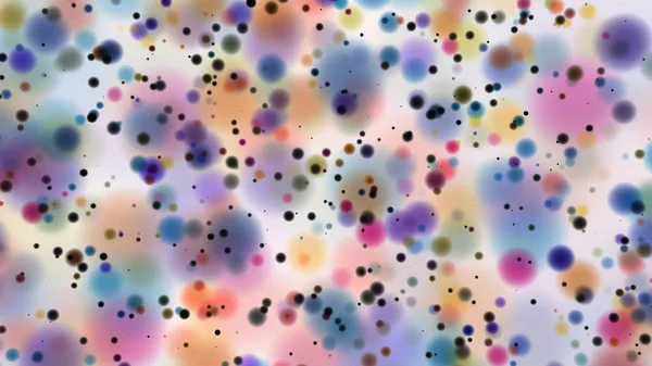 Mooie kleurrijke bokeh wazig achtergrond intreepupil punten — Stockfoto