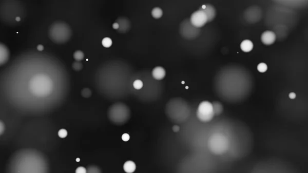 Krásné černobílé bokeh rozmazané pozadí rozostření světla — Stock fotografie