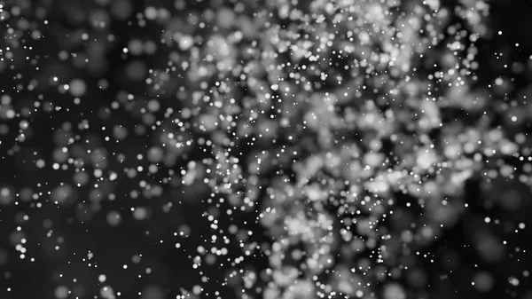 Beautiful monochrome bokeh blurred background defocused lights — Stock Photo, Image