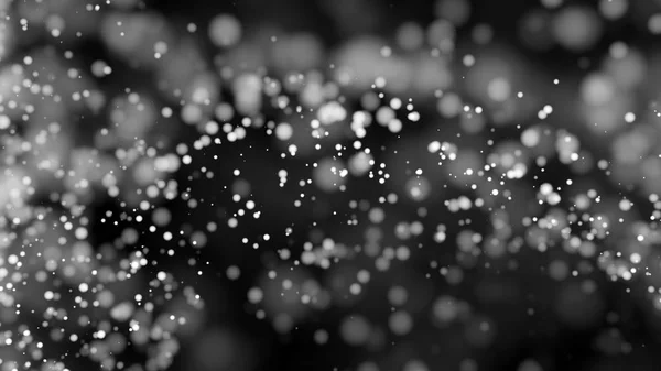 Beautiful monochrome bokeh blurred background defocused lights — Stock Photo, Image