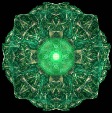 Yaratıcı tasarım için soyut fraktal çizim