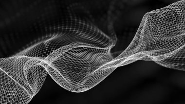 Soyut dalga yapısı bilimsel arka plan