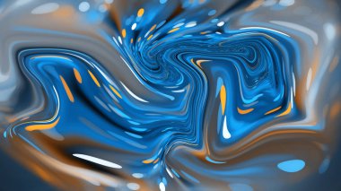 Renkli psychedelic sıvılaştırılmış arka plan