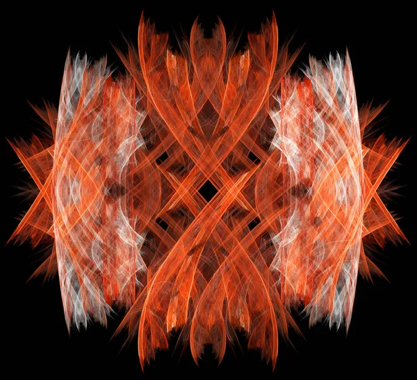 Ilustração fractal abstrato colorido — Fotografia de Stock