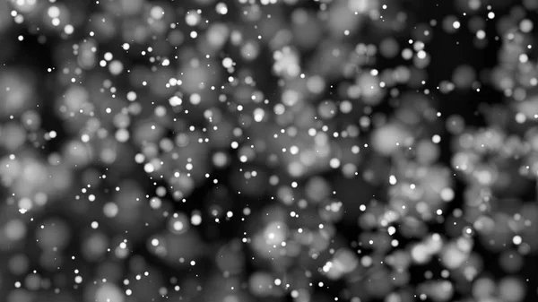 Beautiful monochrome bokeh blurred background defocused lights — Stock Photo, Image