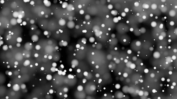 Beautiful monochrome bokeh blurred background defocused lights — Stock Photo, Image