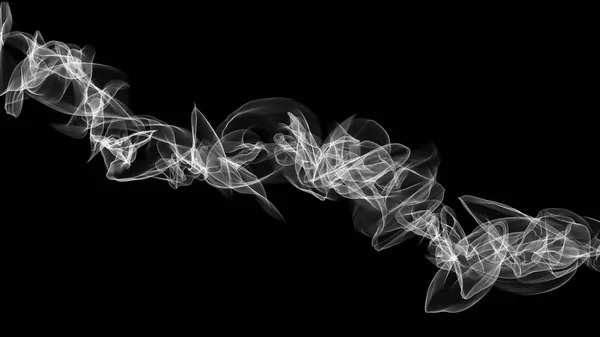 風にベールの 3 d イラストレーション — ストック写真