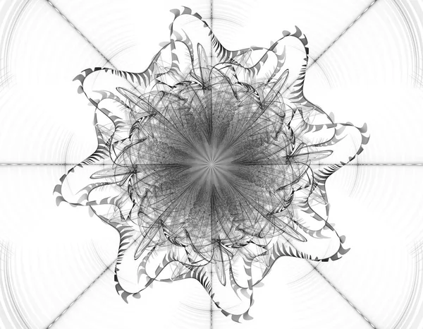 Abstracte fractal illustratie voor creatief ontwerp — Stockfoto