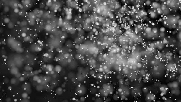 Beautiful monochrome bokeh blurred background defocused lights — Stock Photo, Image