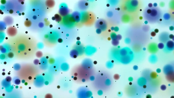 Bonito colorido bokeh borrado fundo desfocado pontos — Fotografia de Stock