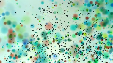 Güzel renkli bokeh arka plan defocused noktalar bulanık