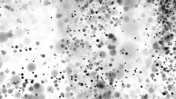 Hermoso bokeh monocromo borrosa puntos fondo luces desenfocadas —  Fotos de Stock