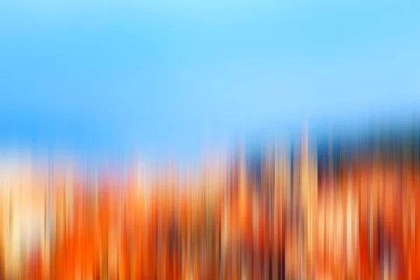 Fond psychédélique basé sur l'image de paysage bleu — Photo