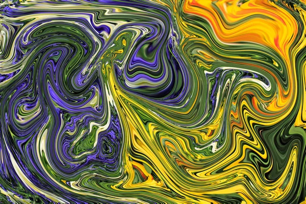 Színes psychedelic cseppfolyósított háttér — Stock Fotó