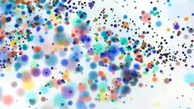 Güzel renkli bokeh arka plan defocused noktalar bulanık