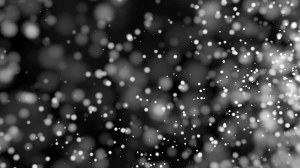 Beautiful monochrome bokeh blurred background defocused lights — Stock Photo, Image