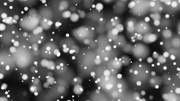 Beautiful monochrome bokeh blurred background defocused lights — Stock Photo, Image