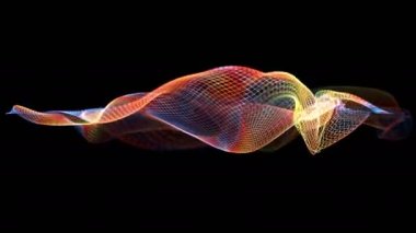 Soyut dalga yapısı bilimsel arka plan