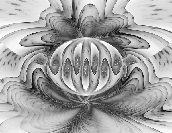 Ilustração fractal abstrata para design criativo — Fotografia de Stock