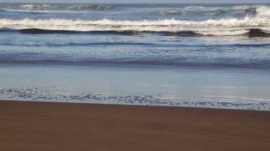 Görünüm Atlantic ocean Beach Casablanca, Fas