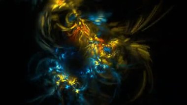 Yaratıcı tasarım için soyut fraktal görüntüleri