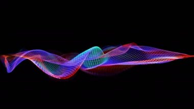 Soyut dalga yapısı bilimsel arka plan