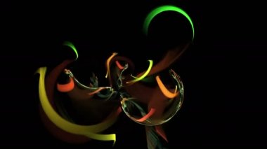 Yaratıcı tasarım için soyut fraktal görüntüleri