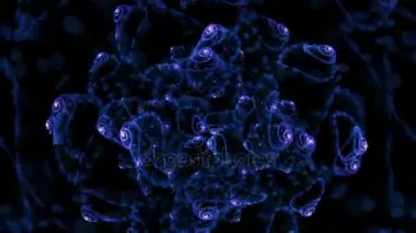 Yaratıcı tasarım için soyut fraktal görüntüleri