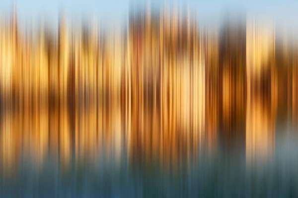 Fond psychédélique basé sur l'image de paysage bleu — Photo