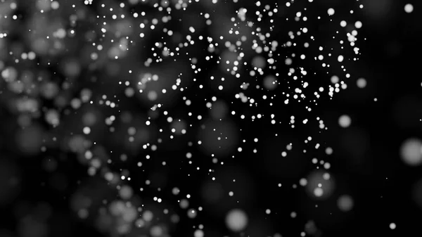 Beautiful monochrome bokeh blurred background defocused lights — Stock Photo, Image