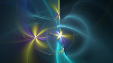 Yaratıcı tasarım için soyut fraktal çizim