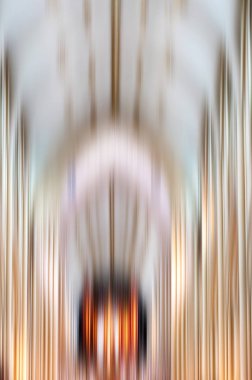 Mevsimlik mimari görüntü dayalı psychedelic arka plan