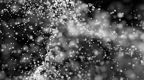 Beautiful monochrome bokeh blurred background defocused lights — Stock Photo, Image